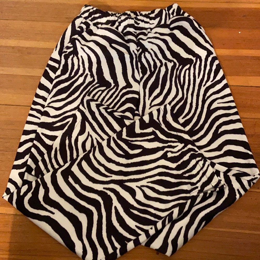 Thrifted Zebra Pants